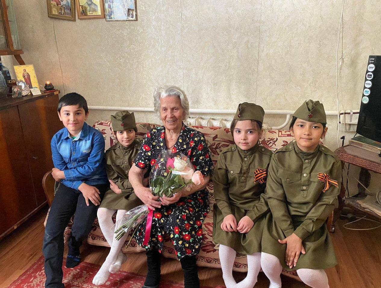 В гостях у ветерана